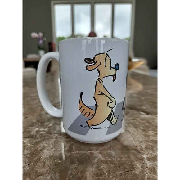 MUTTS Comic Strip Collectible Coffee Mug, By Paytick McDonnell, New - Picture 1 of 5